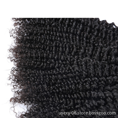 Factory wholesale raw virgin cuticle aligned hair sale,super curly indian remy hair weft,virgin Raw Indian curly hair products